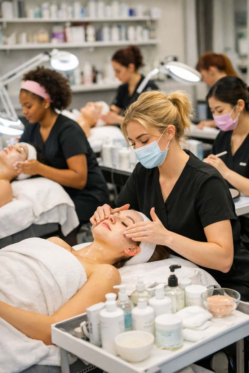 Cosmetology, esthetics and nail services