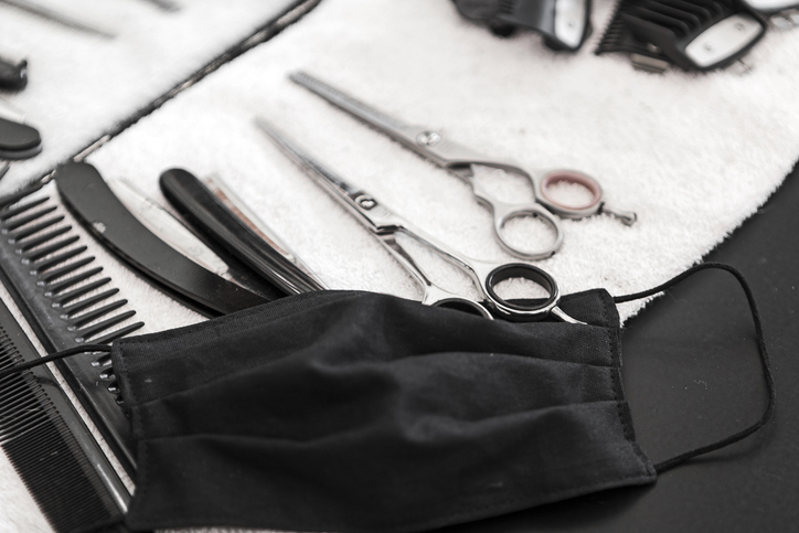 Sanitized hairdressing tools